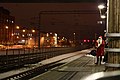 Santa Claus waiting for a train IM1203.JPG