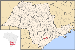 Location in São Paulo state