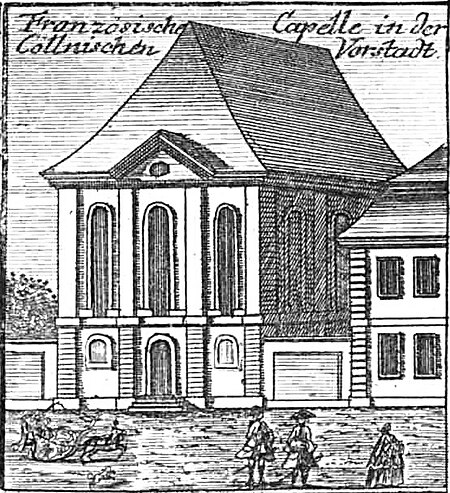 Schleuen Französische Capelle 1757
