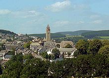 Schmallenberg (Blick auf die Kirche St. Alexander)