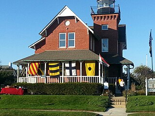 Sea Girt Light lighthouse in New Jersey, United States