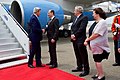 Secretary Kerry Shakes Hands with Georgian Foreign Minister Janelidze at the Tbilisi International Airport in Georgia (28125252505).jpg