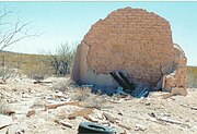 Ruins of the 1895 Sentinel Train Depot