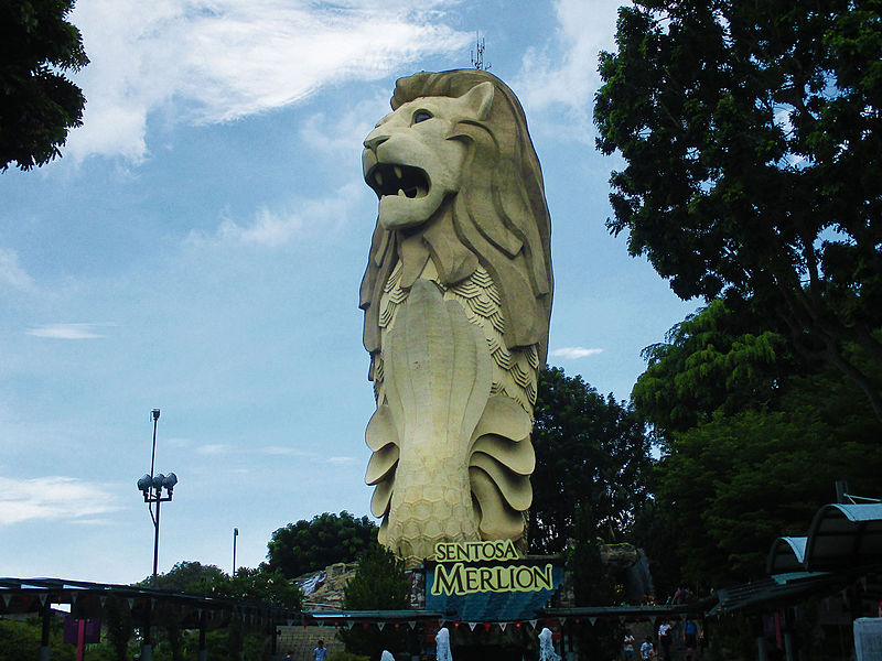 File:Sentosa Merlion,Singapore.jpg