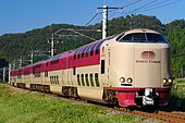 Kereta tidur Sunrise Izumo di Jepang