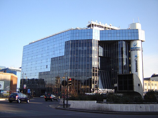 Inmarsat Global HQ at 99 City Road, London. (January 2006)