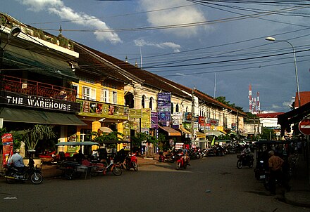 French colonial architecture still dominates the streetscape.