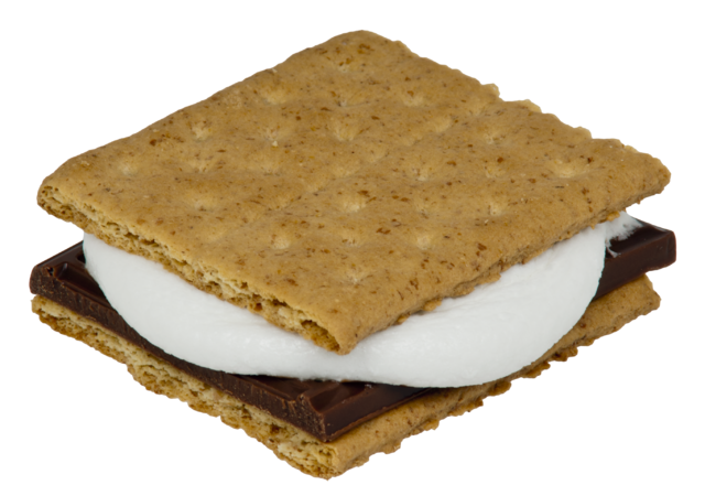 Microwaved S'more (png)