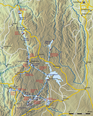 <span class="mw-page-title-main">Snowy Mountains Scheme</span> Dam in Kosciuszko National Park, New South Wales