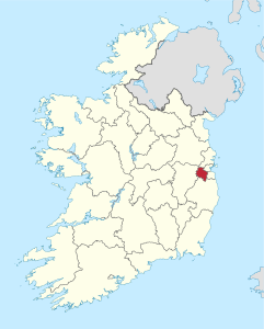 Sul de Dublin - Localização