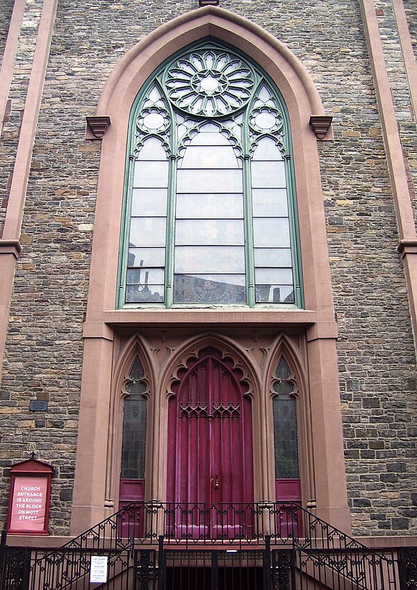 Mulberry Street entrance