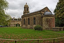 Church of St Margaret and Babington House St Margaret's parish church and Babington House - geograph.org.uk - 3198668.jpg