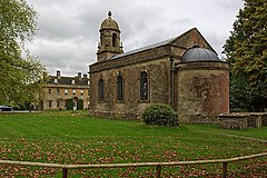 St Margaret's parish church and Babington House - geograph.org.uk - 3198668.jpg
