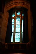 Stain glass window Christchurch arts centre 2019.jpg