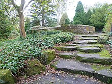 Approach to the Tower Steps to Malcolm's Tower, Dunfermline.jpg