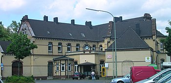 Gare centrale de Stolberg (Rhénanie)