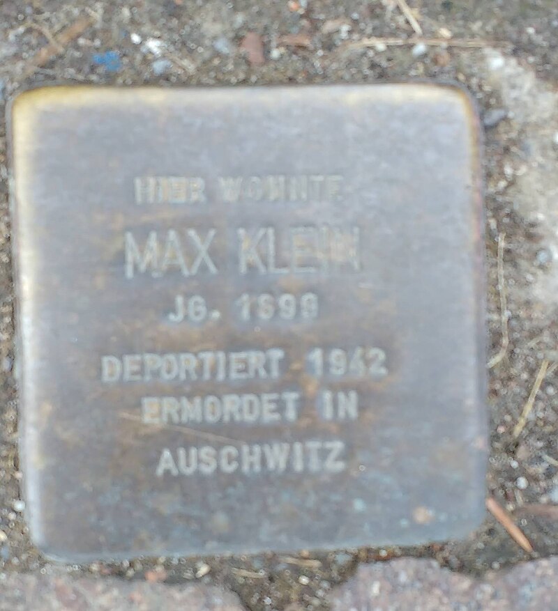 Stolperstein - Max Klein - Jöhlinger Straße 65 - Jöhlingen.jpg