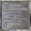 Stolperstein Courbièrestr 5 (Schön) Manfred Casvan.jpg