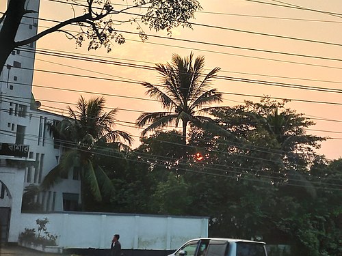 Sunset in Sonargaon,Narayanganj,Bangladesh