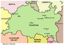 Map of the Republic of Tatarstan Tatar03.png