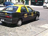 Renault 19 RE 1998 en servicio de Taxi (Argentina).