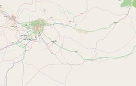 Malard na mapi Teheranske pokrajine
