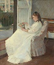 The Artist's Sister at a Window, óleo sobre tela, 1869