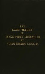 Миниатюра для Файл:The land-marks of snake poison literature, being a review of the more important researches into the nature of snake-poisons (IA cu31924003147182).pdf
