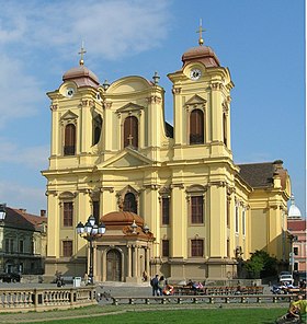 Catedral de São Jorge, em Timișoara.