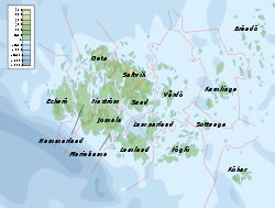 Topographic map of Åland.svg