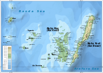 Topographic map of the Kai Islands-en.svg
