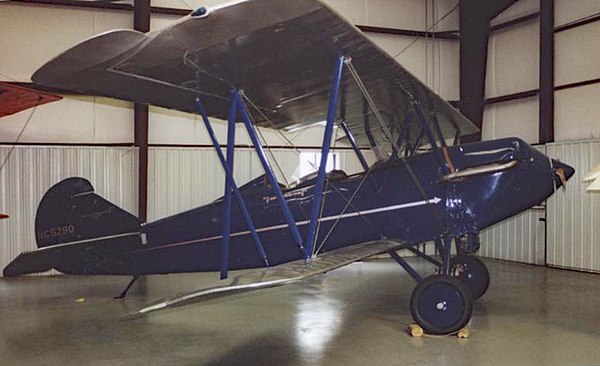 Travelair 2000 biplane (1928) with OX engine