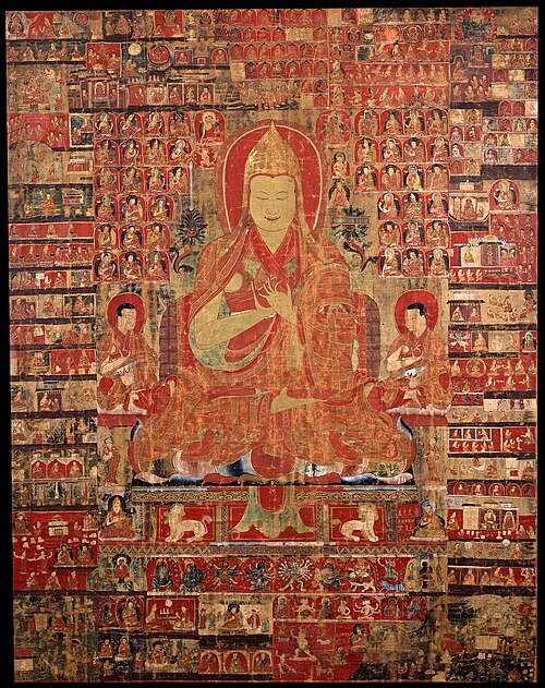 Tsongkapa, 15th-century painting, Rubin Museum of Art