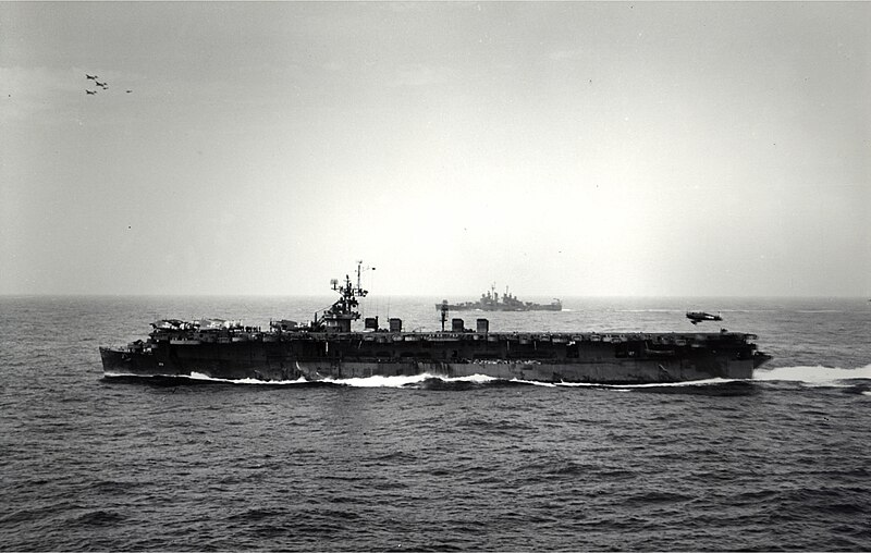 File:USS Cabot CVL-28 F6F landing 1944.jpg