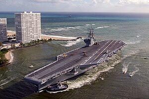 USS Ronald Reagan v roce 2010