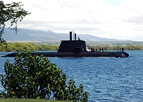 Построенная в Аделаиде подводная лодка Rankin (SSG 78) типа «Коллинз»