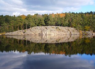 Nackareservatet: Historik, Utbredning och geografiskt läge, Beskrivning