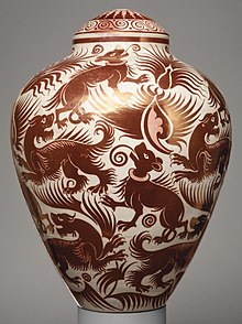 Vaso di William de Morgan, 1888-98