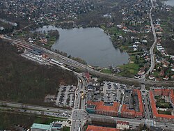 Vejlesø - set fra luften