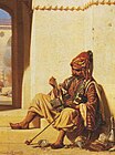 Bachi-bouzouk regardant son butin (1862)