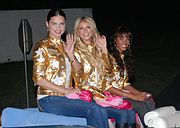 Lima with Marisa Miller and Selita Ebanks (1 December 2007)