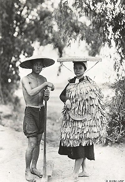 Vietnamese farmers in 1921