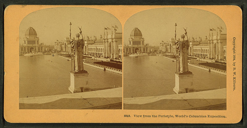 File:View from the Peristyle, World's Columbian Exposition, by Kilburn, B. W. (Benjamin West), 1827-1909.jpg