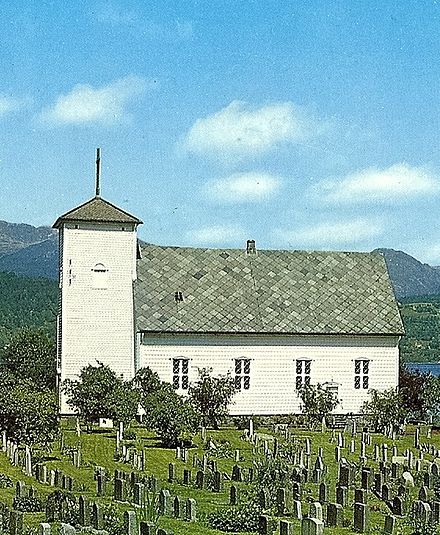 View of Vikøy Church