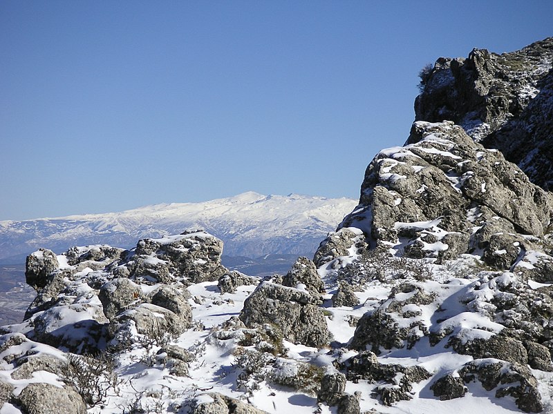 File:Vistas de Sierra Nevada desde La Maroma - panoramio.jpg