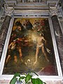 Il Martirio di San Sebastiano, Madonna con Bambino e i santi Rocco, Apolonnia, Agata e Cristoforo all'interno della chiesa dei Santi Nicolò ed Erasmo di Voltri.