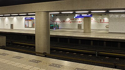 Weesperplein metro station