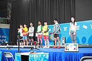 Deutsch: Gewichtheben bei den Olympischen Jugendspielen 2018; Tag 1, 7. Oktober 2018; Jungen 56 kg English: Weightlifting at the 2018 Summer Youth Olympics at 7 October 2018 – Boys' 56 kg