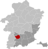 Wellen Limburg Belgium Map.svg