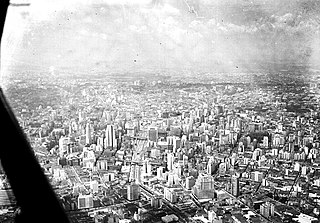 Vista aérea da cidade de São Paulo/SP